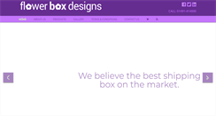 Desktop Screenshot of flowerboxdesigns.co.uk